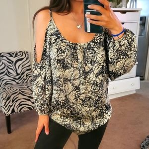 Windsor cold Shoulder blouse